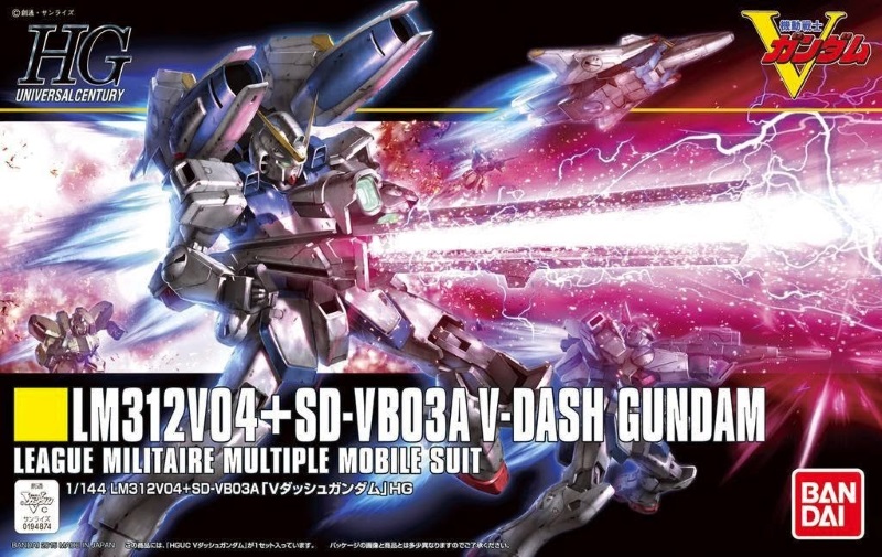 1/144 HGUC V-Dash Gundam