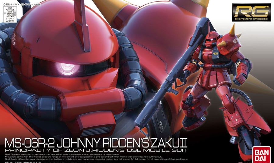 1/144 RG MS-06R-2 Johnny Ridden Custom Zaku II 