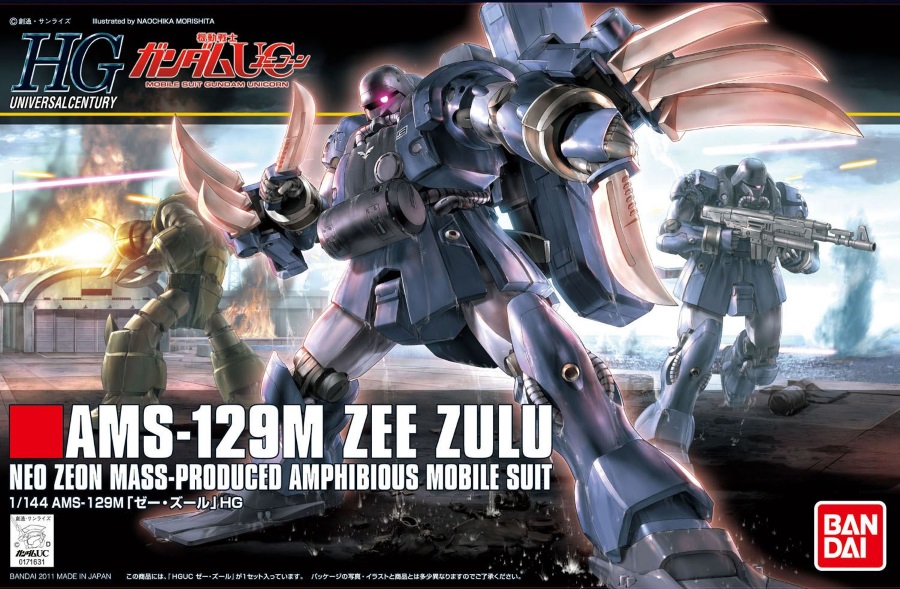 1/144 HGUC AMS-129M Zee Zulu