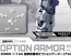 1/144 30MM Option Armour for Commander Type (Alto Exclusive, White)