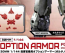 1/144 30MM Option Armour for Commander Type (Portanova Exclusive, Red)