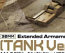 1/144 30MM Extended Armour Vehicle Tank (Brown)