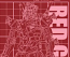 Mobile Suit Gundam GQuuuuuuX: Cutter Mat A4 Red Gundam