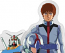 Gundam Stationery 13: Mobile Suit Gundam Acrylic Stand Amuro Ray