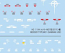 Gundam Decal No.143 HGUC Mobile Suit Gundam: Hathaway's Flash Multiuse 2