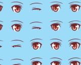 Frame Arms Girl Eye Decal Set 010 (for Laetitia) 