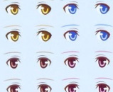 Frame Arms Girl Eye Decal Set 06 (for Materia)
