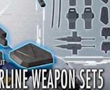 1/72 HG Amaim Warrior at the Borderline Weapon Set 5