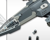 M.S.G Heavy Weapon Unit 19 Gatling Solid Raptor