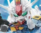 SD Gundam EX Standard Gundam Aerial Round Box Gunpla (Clear Color Ver.)