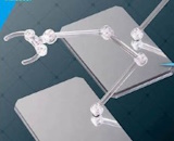 Action Base 6 (Clear) Mirror Sticker Set
