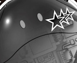 Haropla Black Tri-Haro (Clear Colour)