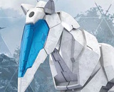 1/144 30MM Extended Armament Vehicle EV-16 Horse Mecha (White Ver.) 