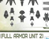 1/144 30MM Option Parts Set 23 (Full Armor Unit 2)