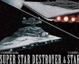 Star Wars Super Star Destroyer 1/100000 & 1/14500 Star Destroyer