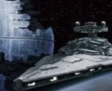 Death Star II and Star Destroyer