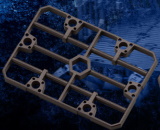1/24 Hexa Gear Block Base 07 Fence Plate Option 