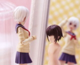 1/10 Sousai Shojo Teien: After School Short Wig A (White and Chocolate Brown)