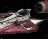 Star Wars Jedi Star Fighter Set Vehicle Model 009